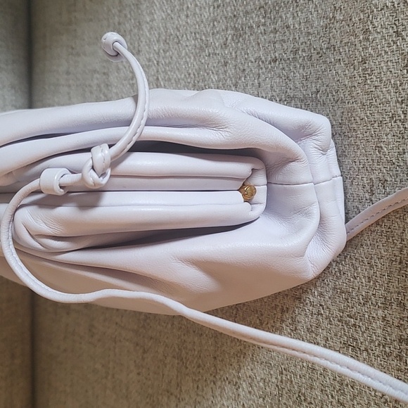 Bottega Veneta Lilac/Light Purple Mini "The Pouch" Bag *See Notes About Spots* - Picture 3 of 14